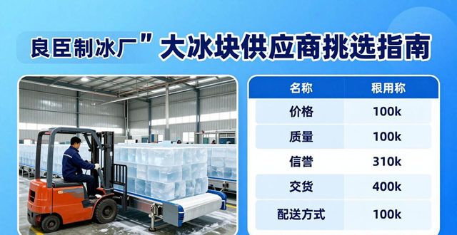 湛江大冰块供应 工厂降温就用良臣制冰厂